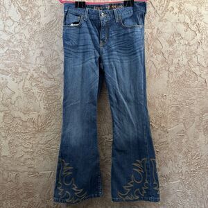 Cruel Denim Hannah Jeans Women’s 31/11S Bootcut Embroidered Western Mid Rise